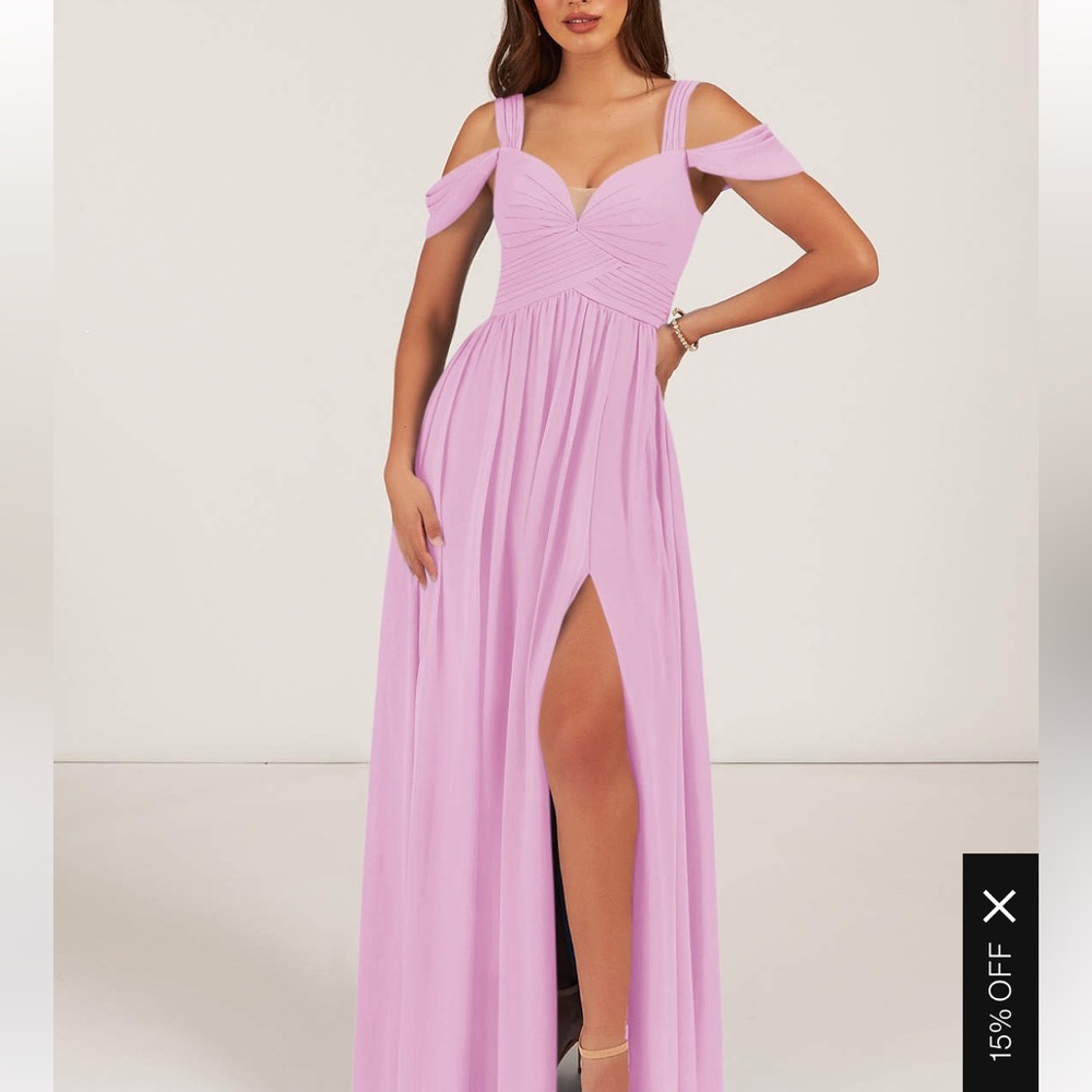 Azazie Pink Bridesmaid Dress